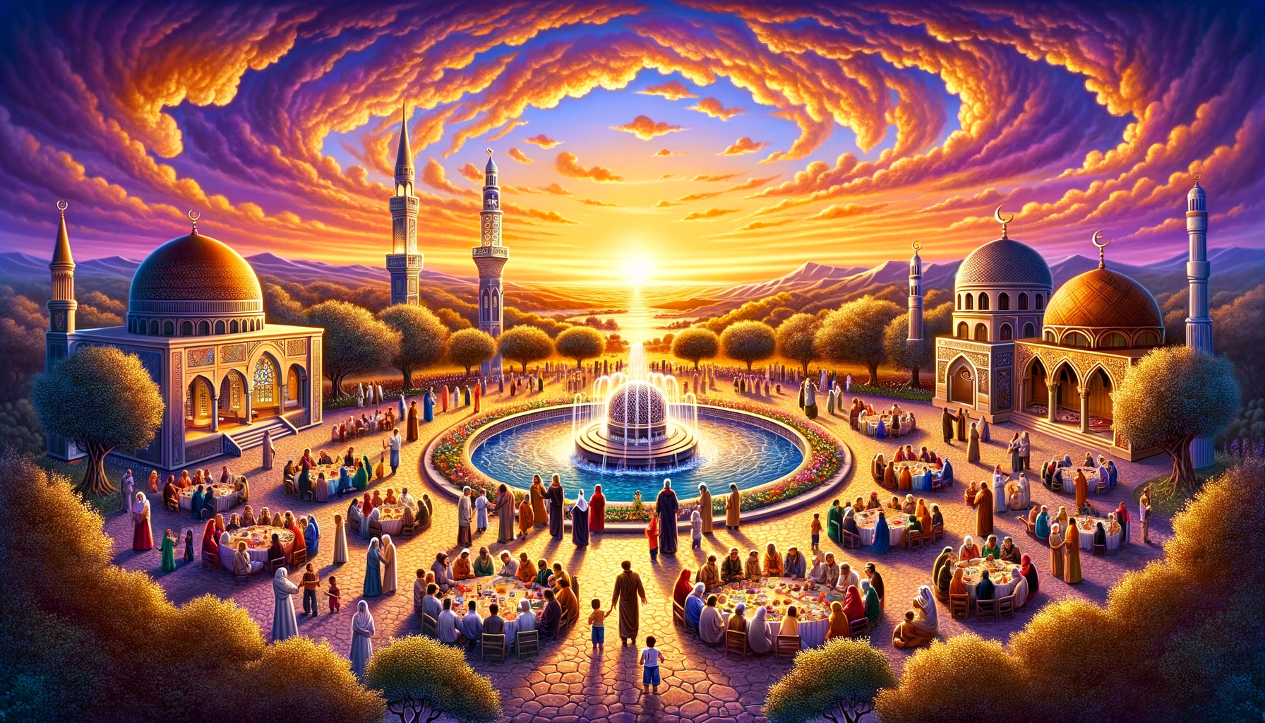 Image of a Muslim and Christian man shaking hands, symbolizing interfaith unity and respect.